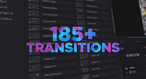 davinci resolve transitions pack.
